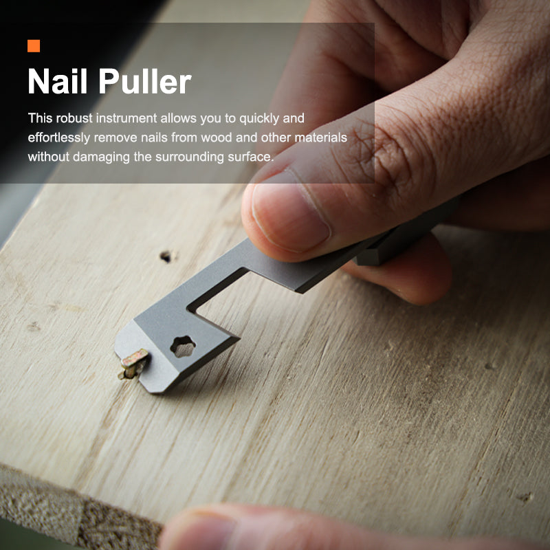 The TriPro Stand: 15-in-1 Titanium EDC Tool and Phone Stand