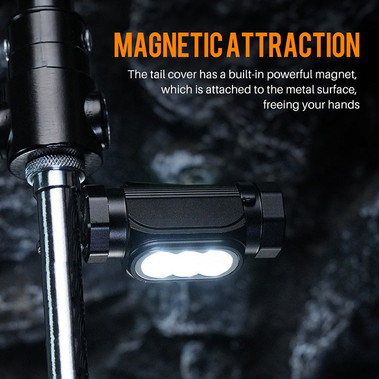 UltraBright 1150 Lumen Outdoor Headlamp: 6 Modes, Waterproof, Rechargeable Flashlight