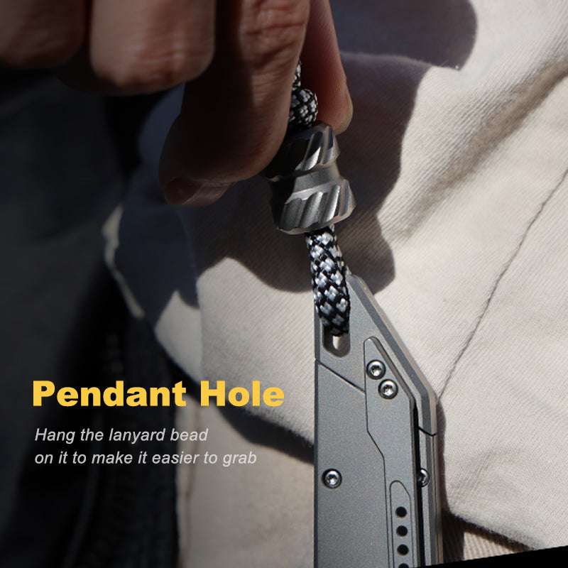 RayFlex Blade: 6-in-1 Titanium Multifunctional Utility Knife