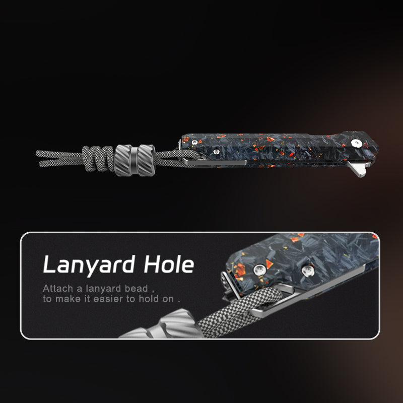 The SerpBlade: Titanium Pocket Utility Folding Scalpel Knife