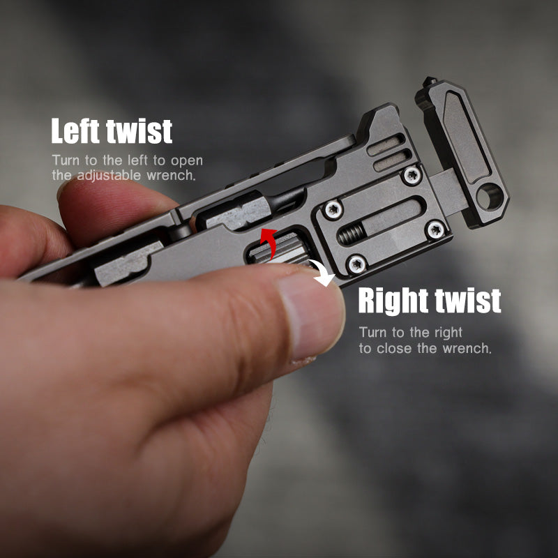 The PryMax 2.0: All-In-1 Titanium Multi-function Pry Bar