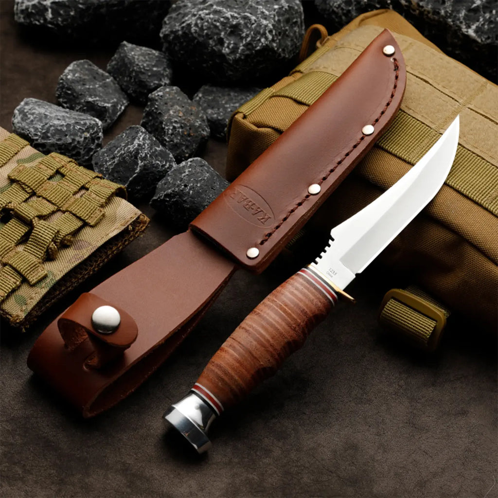 Willow Fixed Blade: 3.2oz Lightweight Outdoor Knife with Belt Sheath