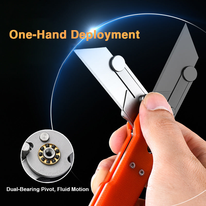 The ViperSlide: Heavy-Duty Multifunctional Folding Utility Knife