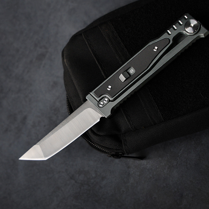 The ThornRazor – Gravity Knife with Selectable Blade Types | Aerospace Aluminum EDC Knife