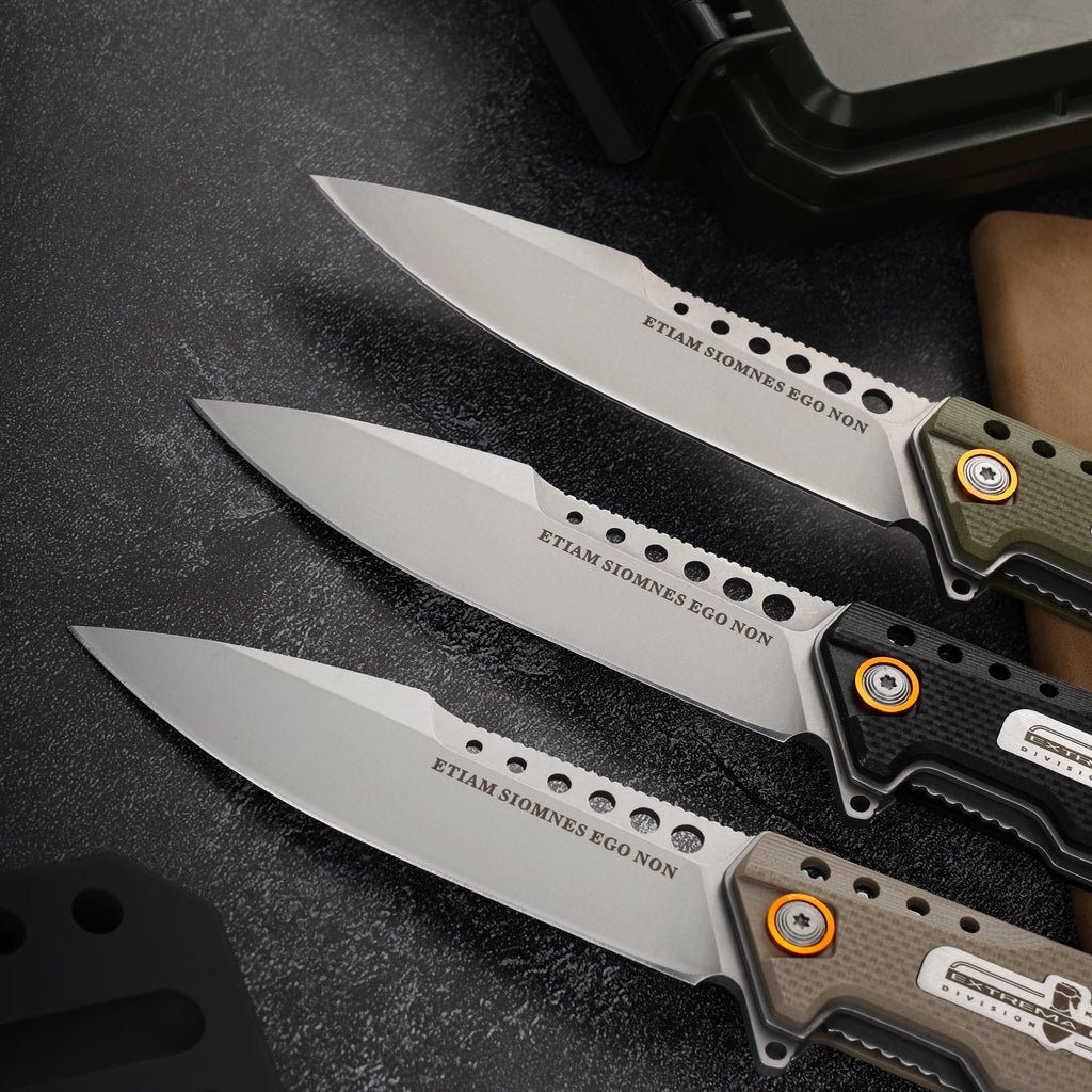 RaptorClaw G10 Tactical Folding Knife – EDC Survival Blade