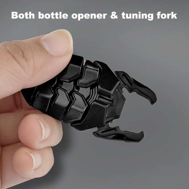 EDC Mecha Beetle – Cyber Warrior's Alloy Snap Coin, Kinetic Fidget Toy