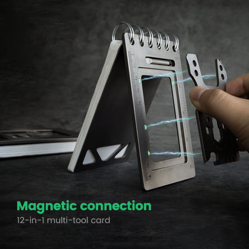 TiX Note: The Waterproof Titanium 12-in-1 Multi Notebook