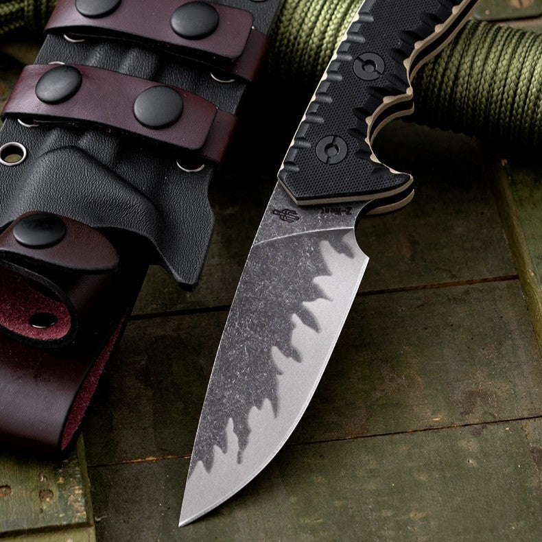 Tiger Edge A8 Tactical Knife – Heavy-Duty Outdoor Fixed Blade Knife