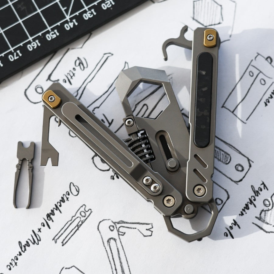 WingSpan: All-In-One Titanium Butterfly Multifunctional Tool