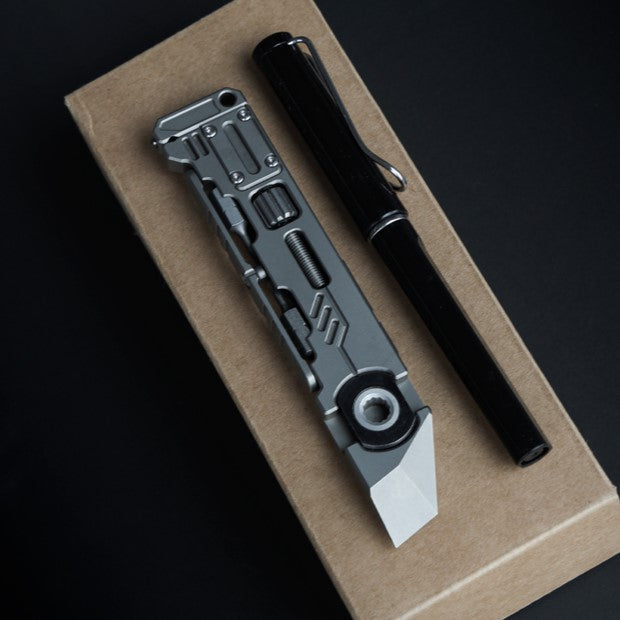 The PryMax 2.0: All-In-1 Titanium Multi-function Pry Bar