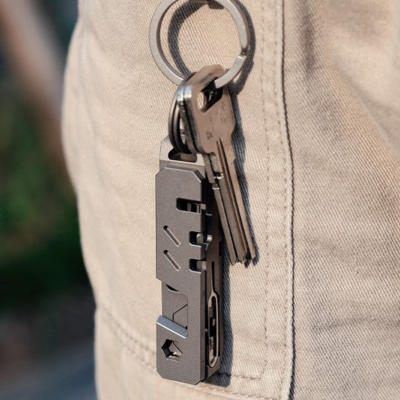 The TriPro Stand: 15-in-1 Titanium EDC Tool and Phone Stand