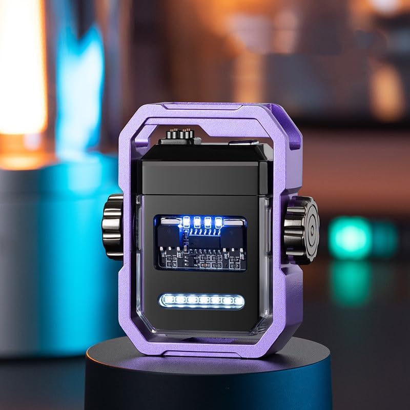 IgniteGyro：USB Rechargeable Double Arc Lighter