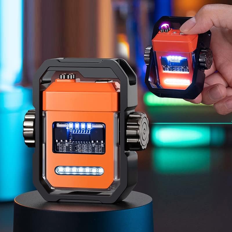 IgniteGyro：USB Rechargeable Double Arc Lighter