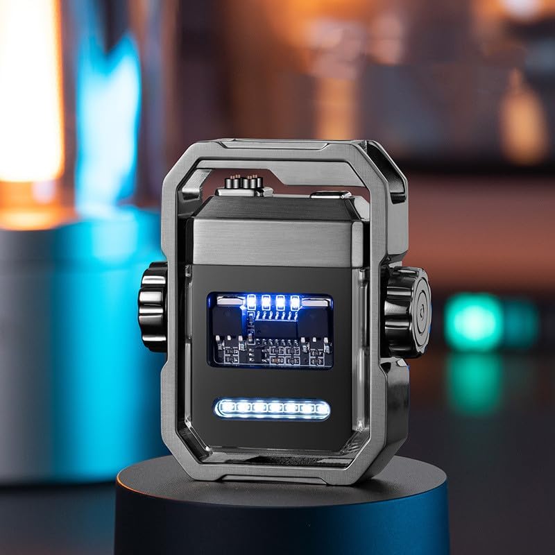 IgniteGyro：USB Rechargeable Double Arc Lighter