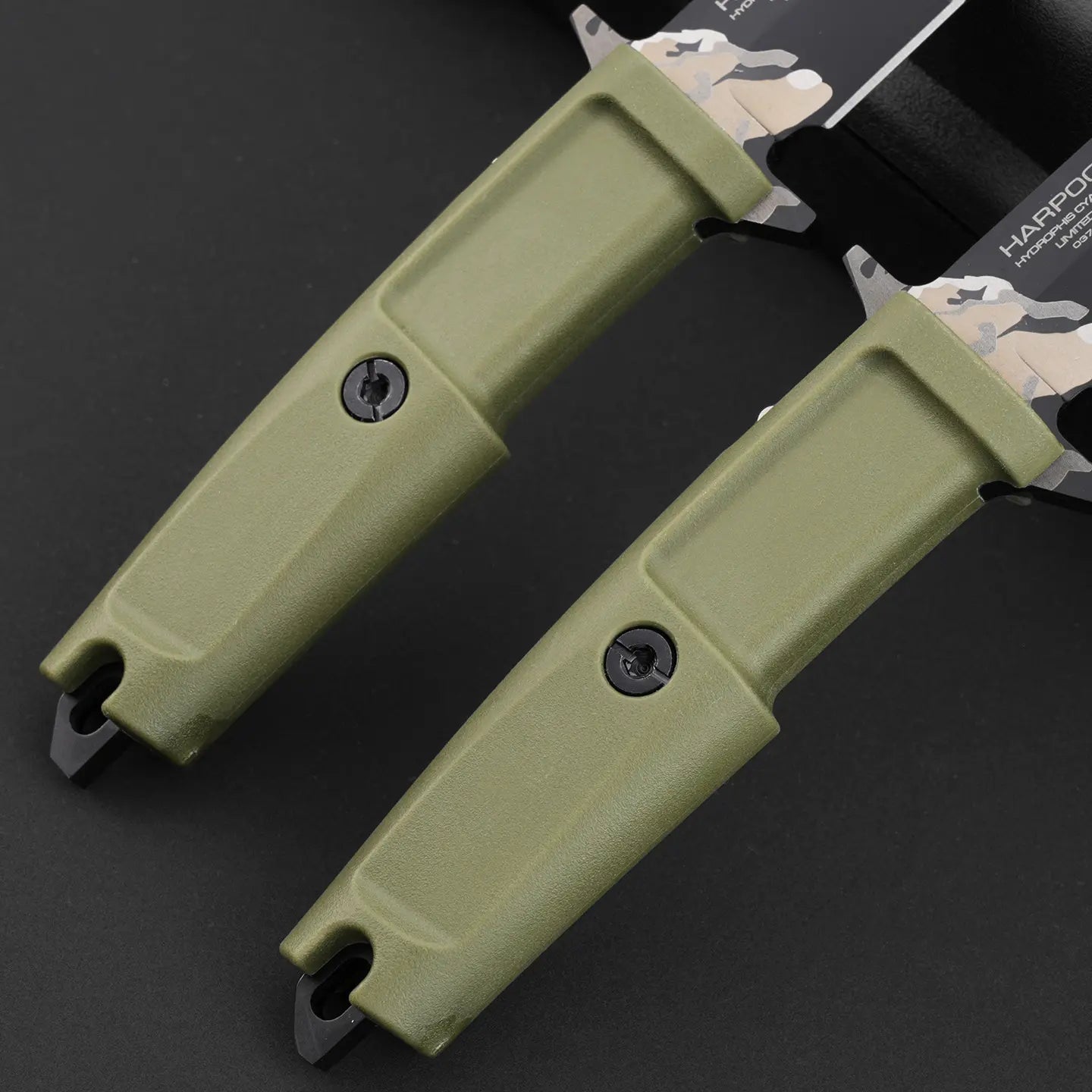 Geotech Harpoon Elite – Tactical Tanto Survival Spear-Knife | 13.8" N690Co Steel