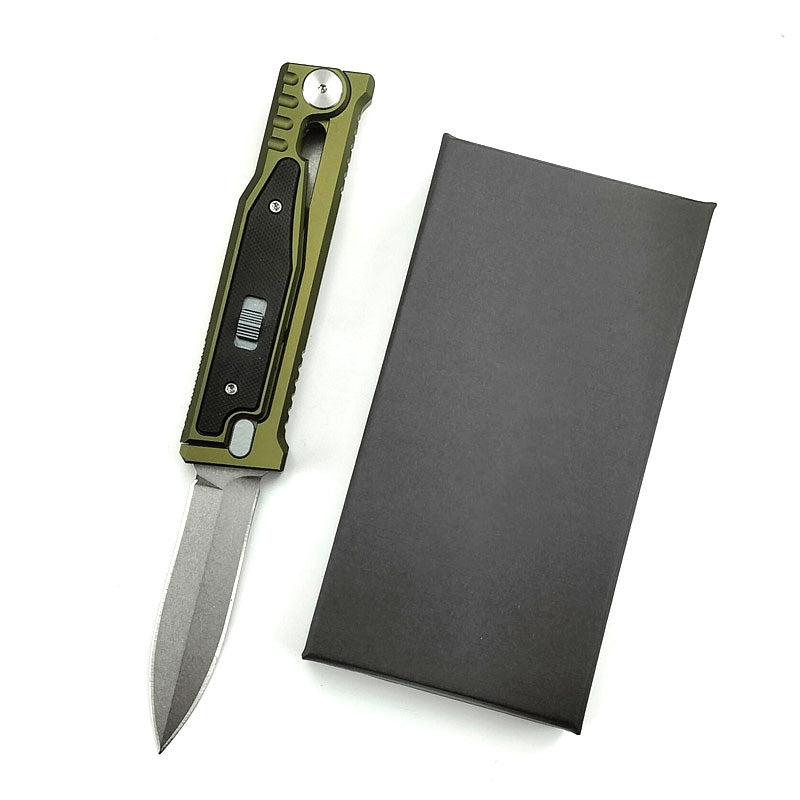 The ThornRazor – Gravity Knife with Selectable Blade Types | Aerospace Aluminum EDC Knife