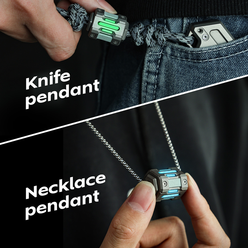 TiSpinx: Titanium Pendant That Redefines EDC