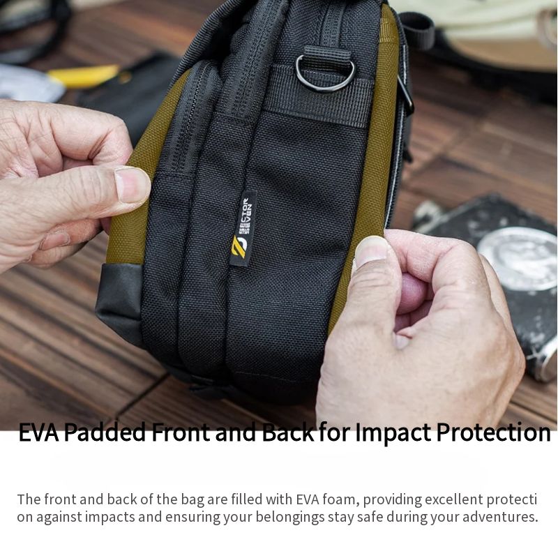 Tactical Raccoon Bag: Multi-Functional Storage - Crossbody & Waist Pack