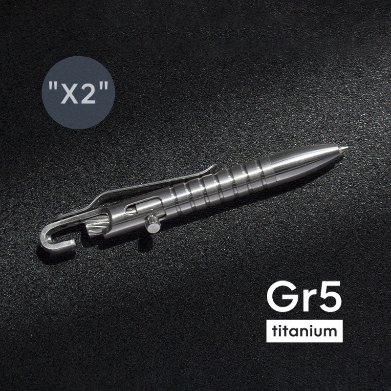 The Ultimate Titanium Bolt Action Pen