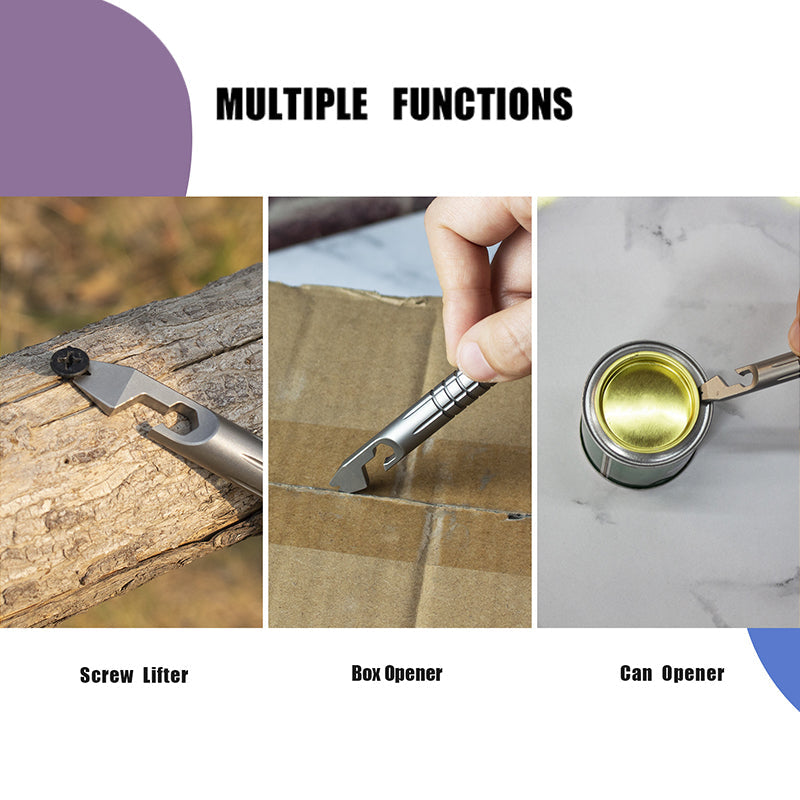 The Infinity - Titanium Firestarter & Multi-Tool