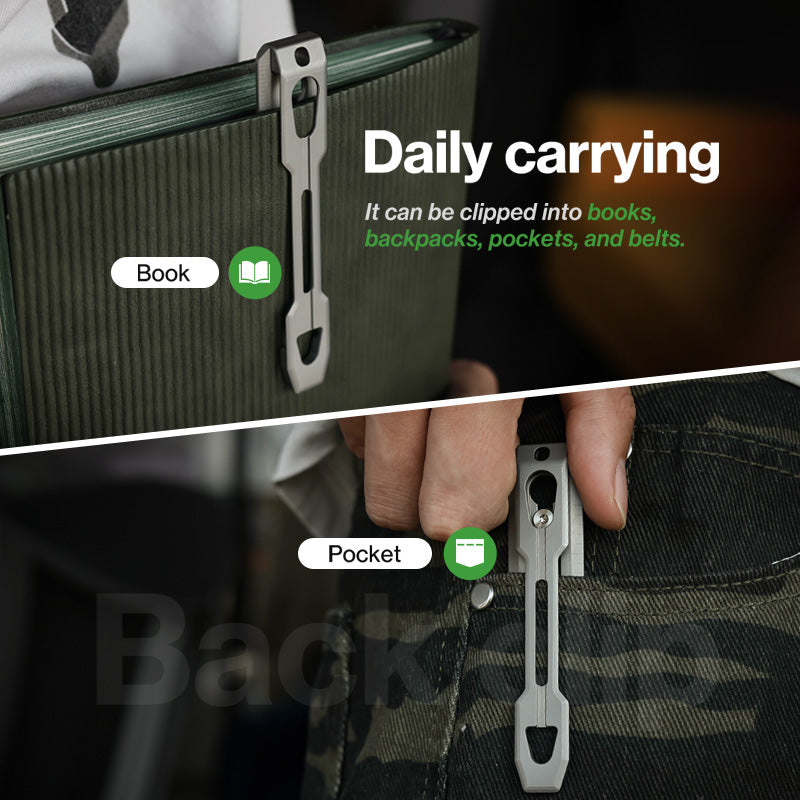 The BookBond Pen 2.0: Your 5-In-1 EDC Bookmark Companion