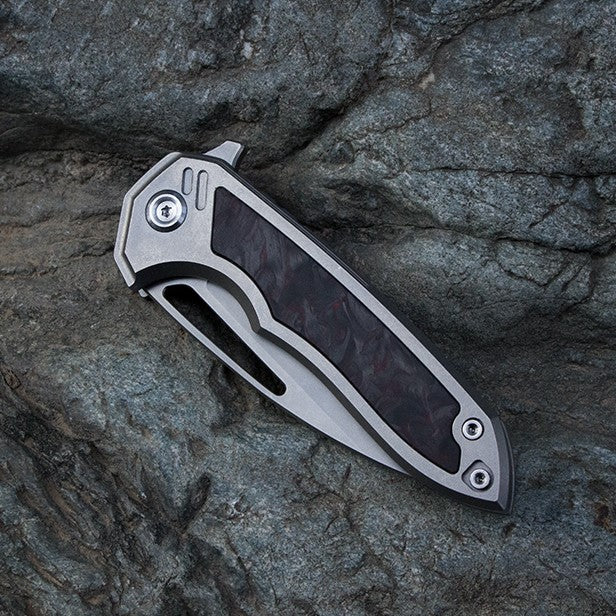 The Cicada Knife: Ti Handle with M390 Blade EDC Knife