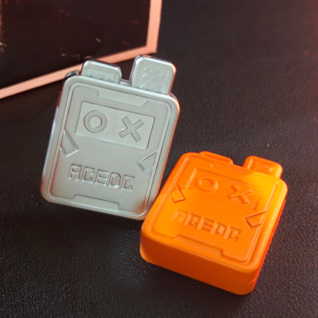 Bunny Slider EDC Toy:Typewriter-like Tactile Clicks Perpetual Spin