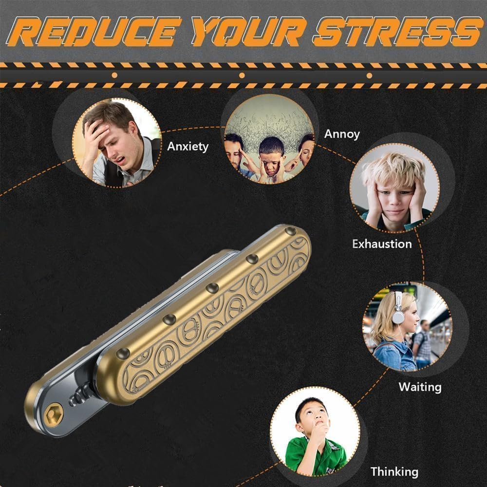 PushBar Magic：Metal EDC Fidget Slider