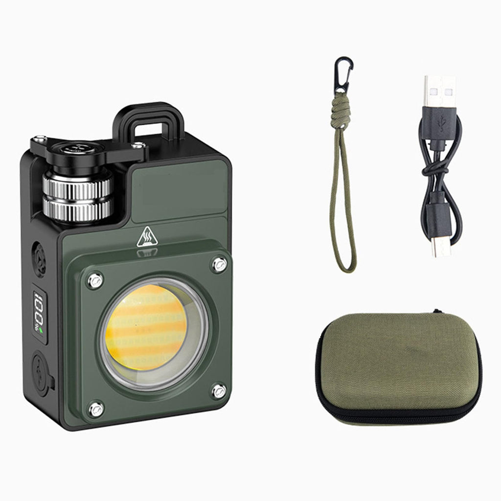 NovaFlare Camp LED Flashlight: 3500LM Magnetic & Rechargeable 5 Modes, 15H Runtime