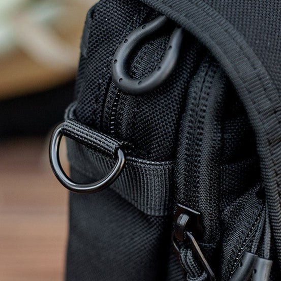 Tactical Raccoon Bag: Multi-Functional Storage - Crossbody & Waist Pack