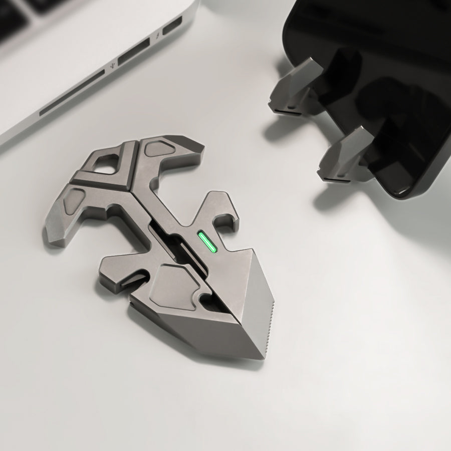 V-Stand: Titanium Multi-Tool Phone Stand for EDC