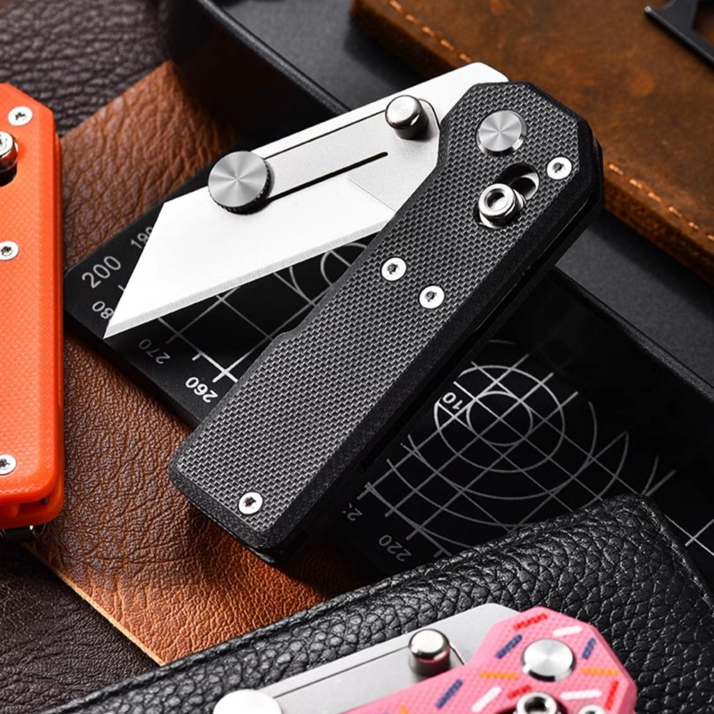 The ViperSlide: Heavy-Duty Multifunctional Folding Utility Knife