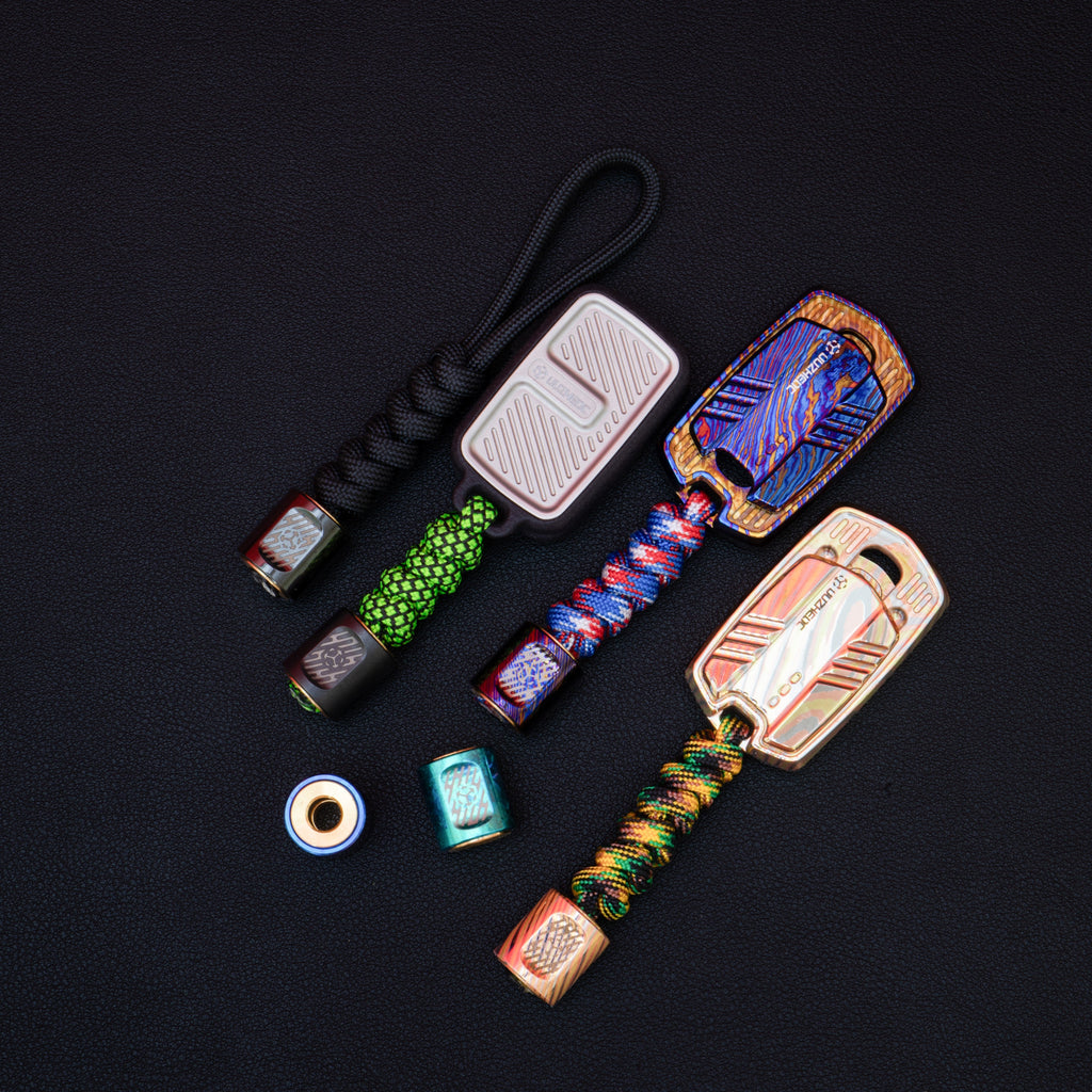 SpinCore-Titanium Fidget Pendant – Precision Spinner, EDC Necklace & Stress Reliever