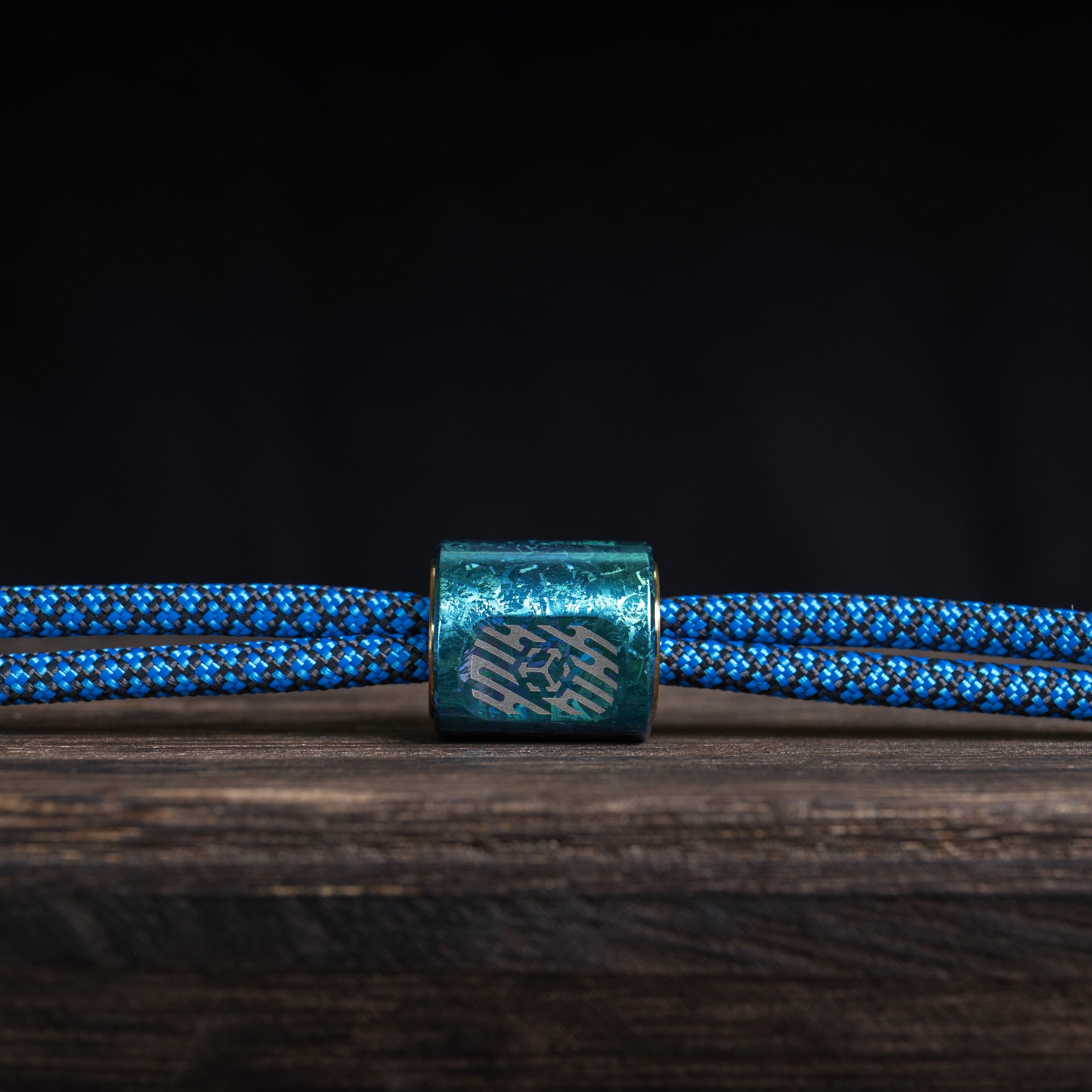 SpinCore-Titanium Fidget Pendant – Precision Spinner, EDC Necklace & Stress Reliever