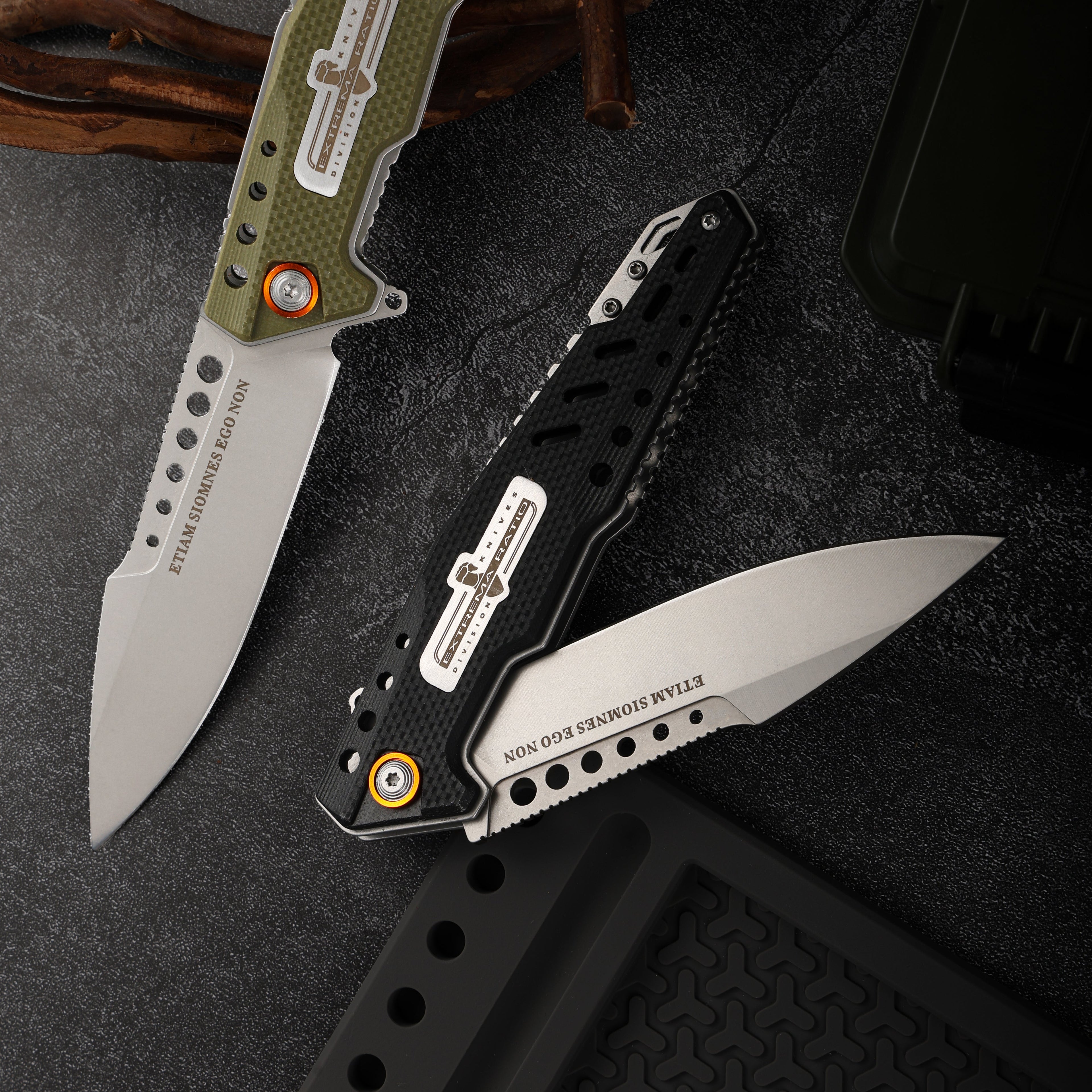 RaptorClaw G10 Tactical Folding Knife – EDC Survival Blade