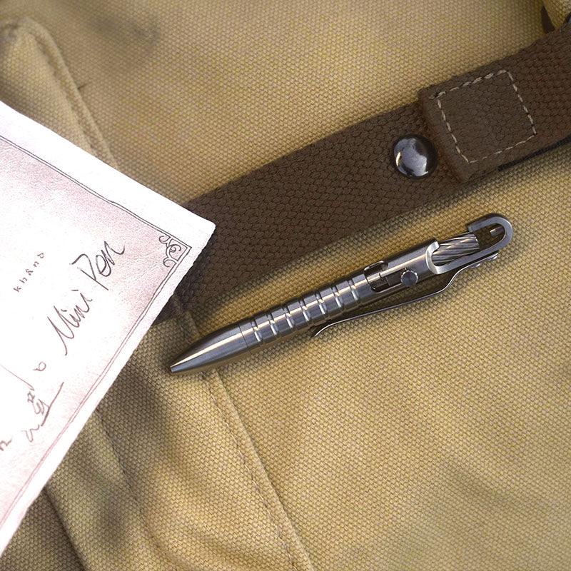 The Ultimate Titanium Bolt Action Pen