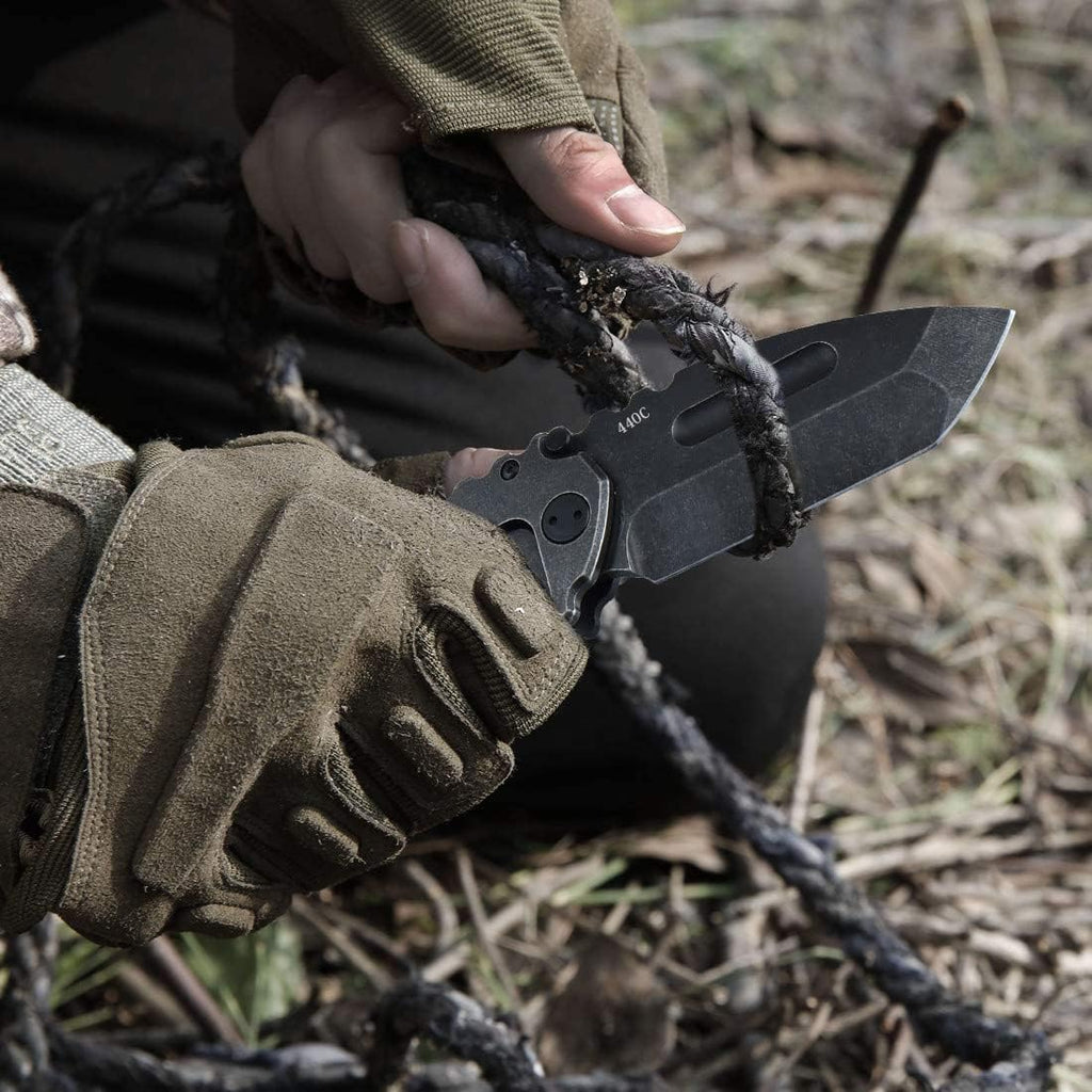 Iron Machete:  Outdoor Adventure Portable Folding Knife