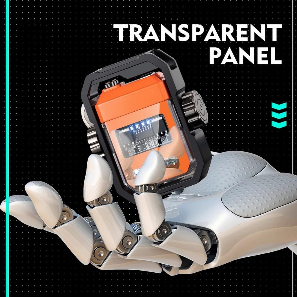 IgniteGyro：USB Rechargeable Double Arc Lighter