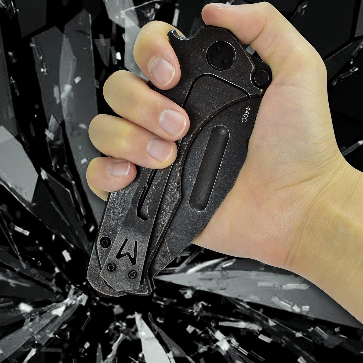 Iron Machete:  Outdoor Adventure Portable Folding Knife