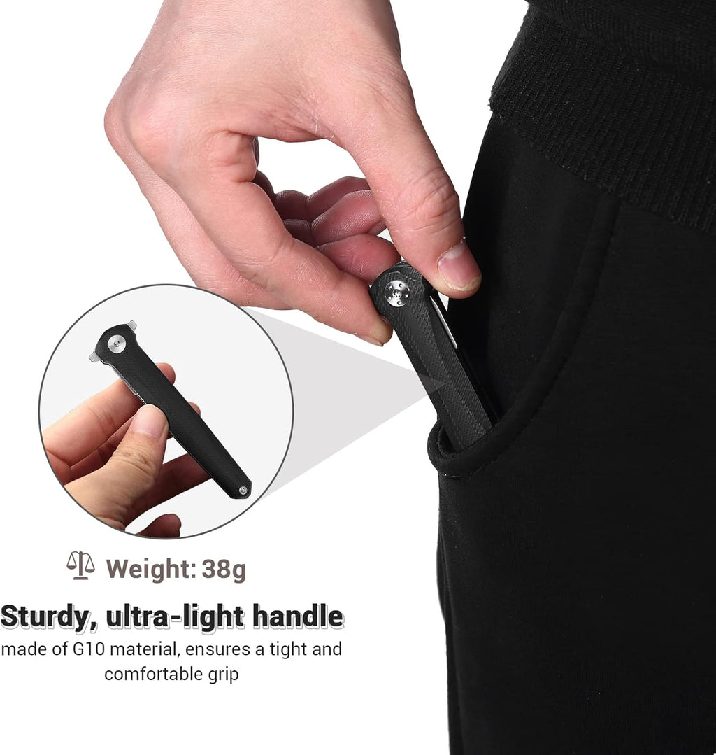 ViperFold: Carbon Steel Folding Scalpel Knife