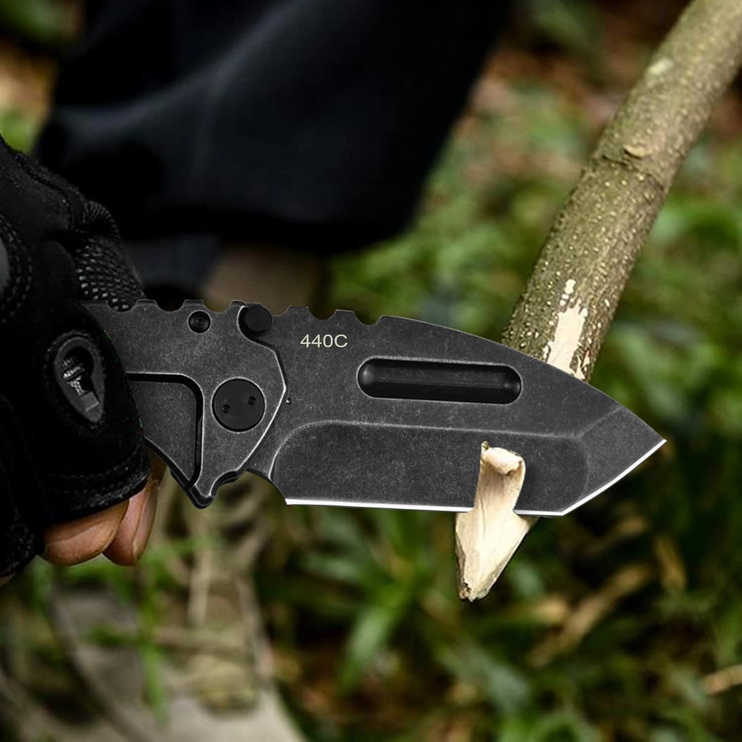Iron Machete:  Outdoor Adventure Portable Folding Knife
