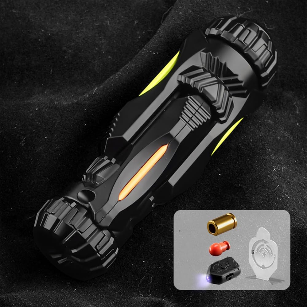 Vortex Blaster – Mini Alloy Pocket Blaster with Shell Ejection & Multi-Play Spin