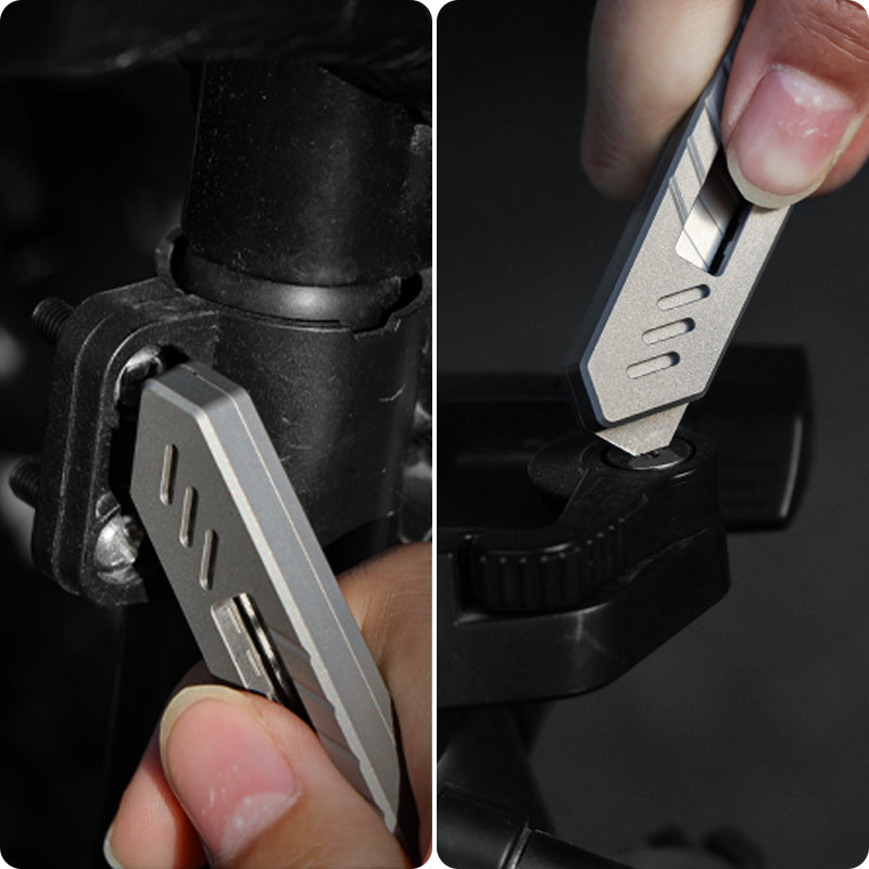 RayFlex Blade: 6-in-1 Titanium Multifunctional Utility Knife