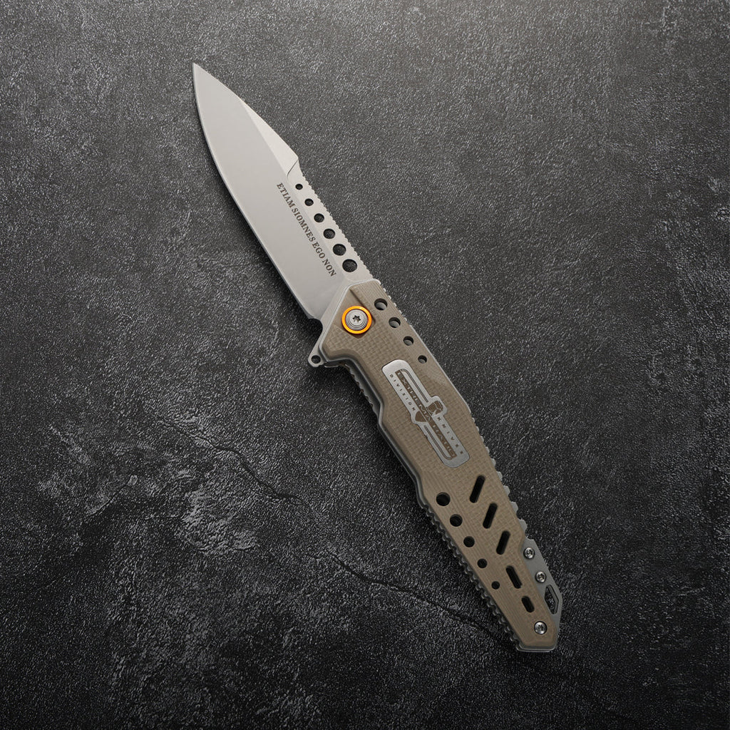 RaptorClaw G10 Tactical Folding Knife – EDC Survival Blade