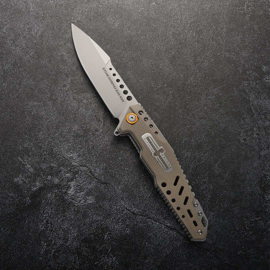 RaptorClaw G10 Tactical Folding Knife – EDC Survival Blade