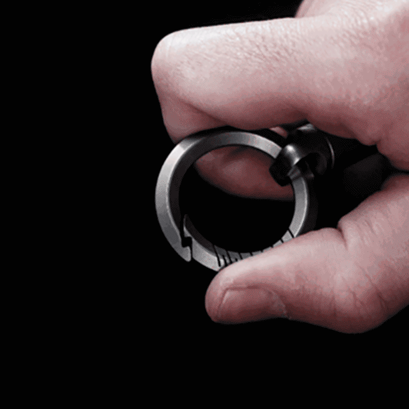 SnapCut, Magnetic Titanium Quick Release Keychain Connector