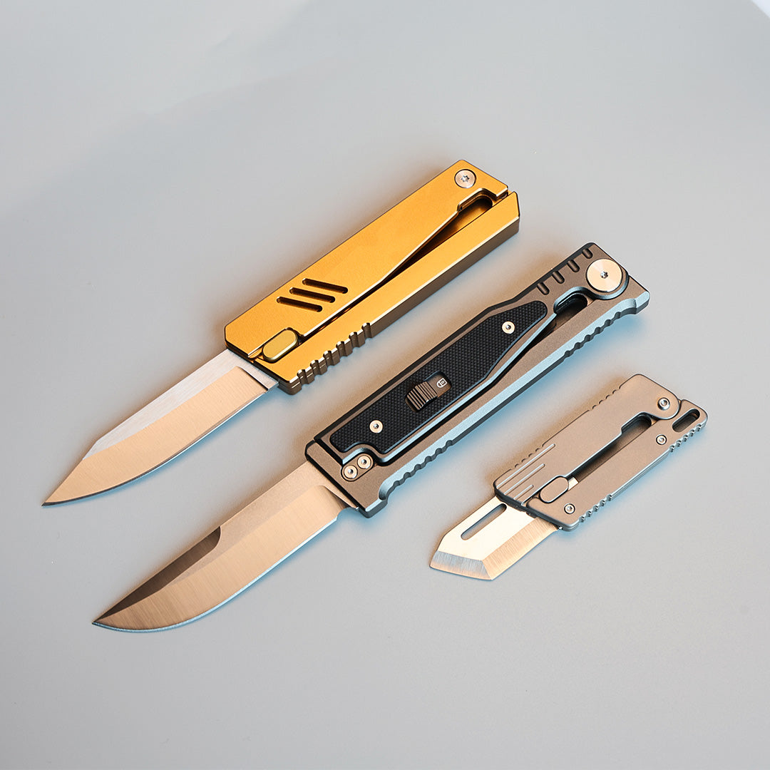 30% OFF! Gravity-Assisted Knife Set :3 Different Sizes for Versatile Use