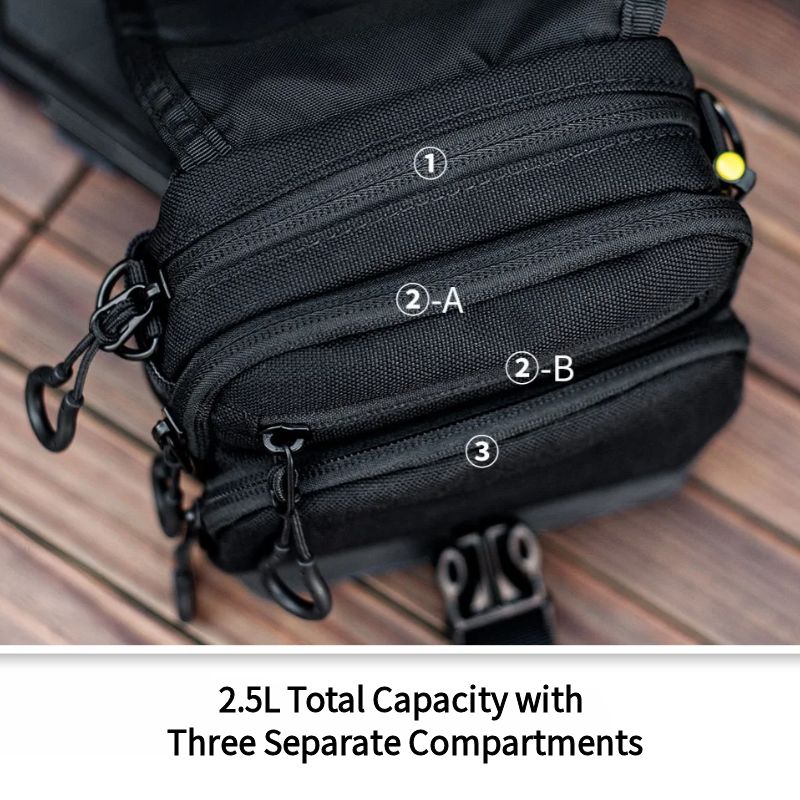 Tactical Raccoon Bag: Multi-Functional Storage - Crossbody & Waist Pack