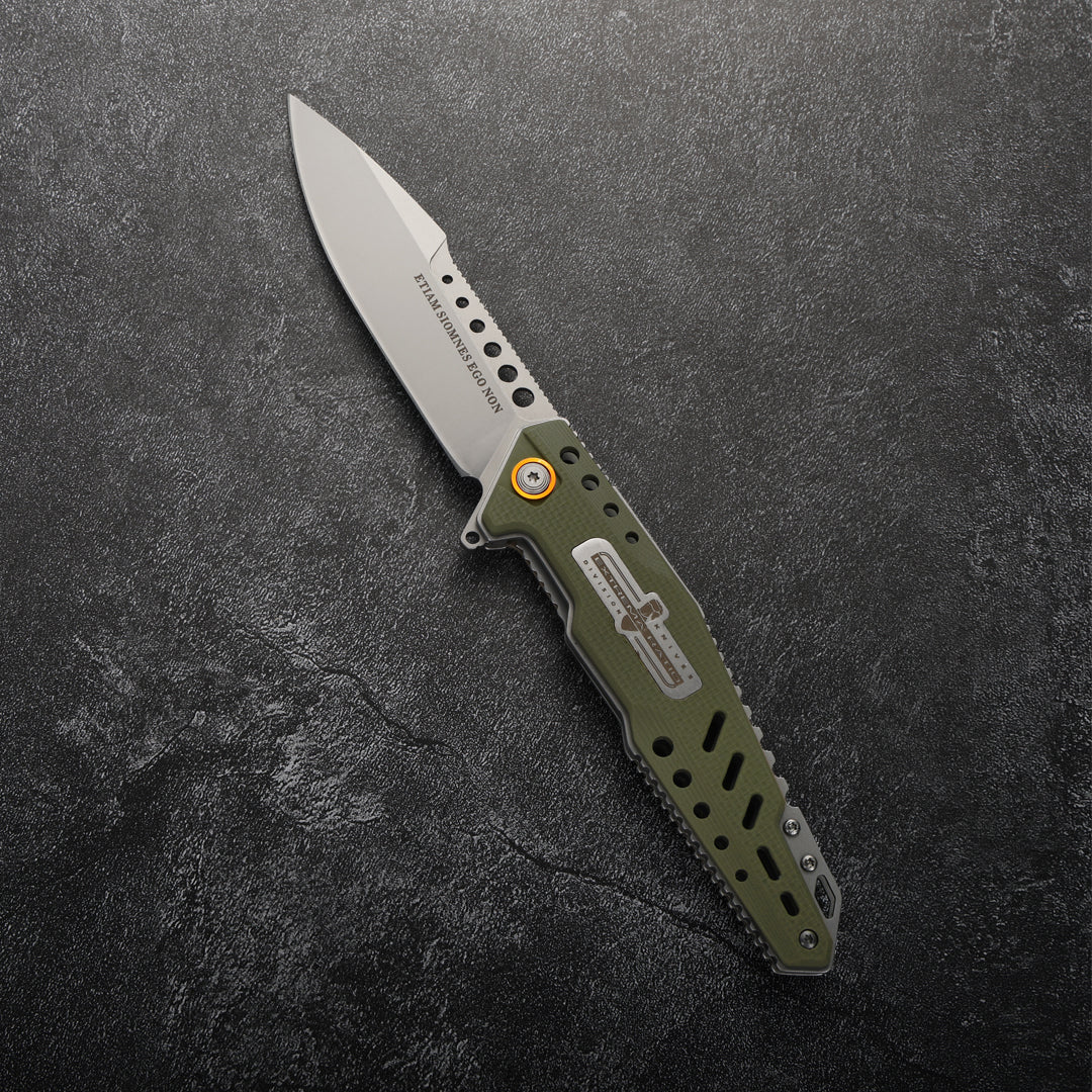 RaptorClaw G10 Tactical Folding Knife – EDC Survival Blade