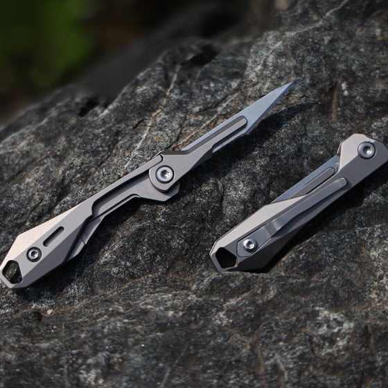 BladeNex: Titanium Micro Folding Scalpel Knife for EDC